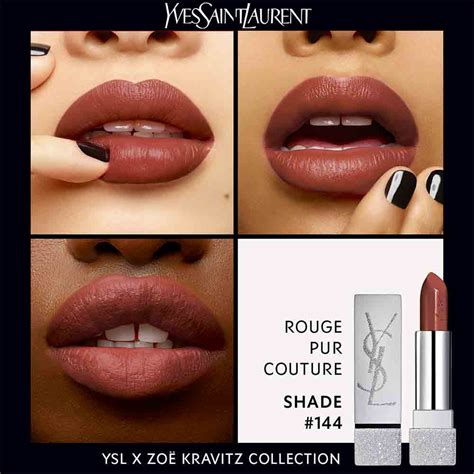 ysl honey nude lipstick zoe kravtiz review|Yves Saint Laurent YSL X Zoe Kravitz Rouge Pur Couture .